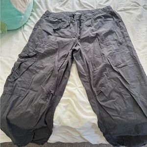 Aerie Charcoal Cargo Pants for Women